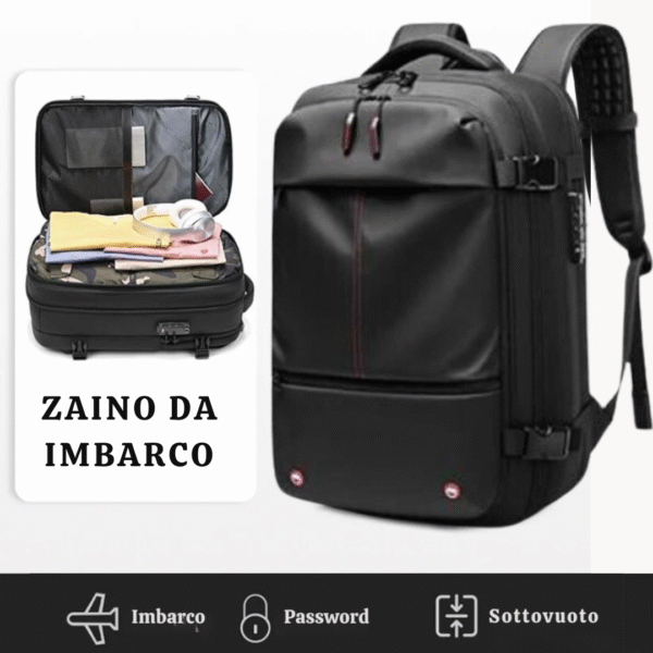 3 Prodotti in Omaggio – Zaino Sottovuoto da Viaggio, da 22 a 60 litri - immagine 8