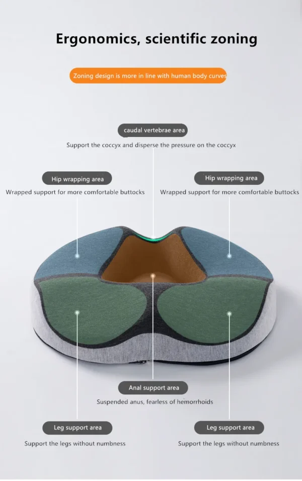 Cuscino Emorroidi in Memory Foam - immagine 4