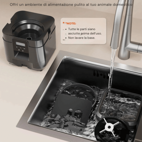 Dispenser Automatico Cibo per Gatti, attivabile con App - immagine 4