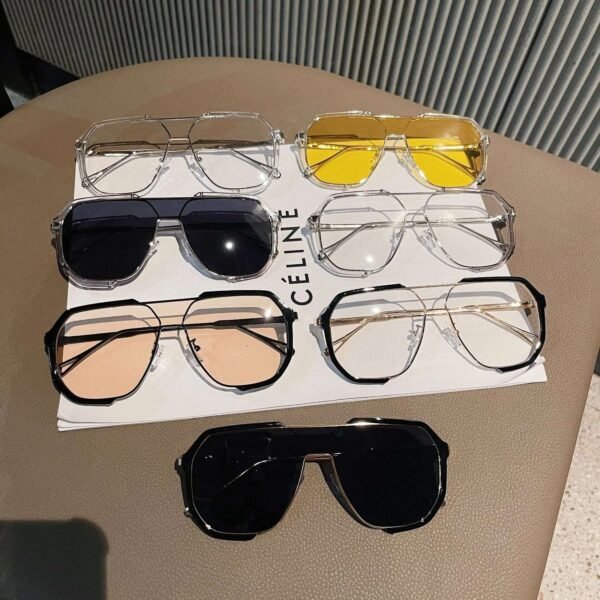 Occhiali da sole oversize da donna - immagine 4