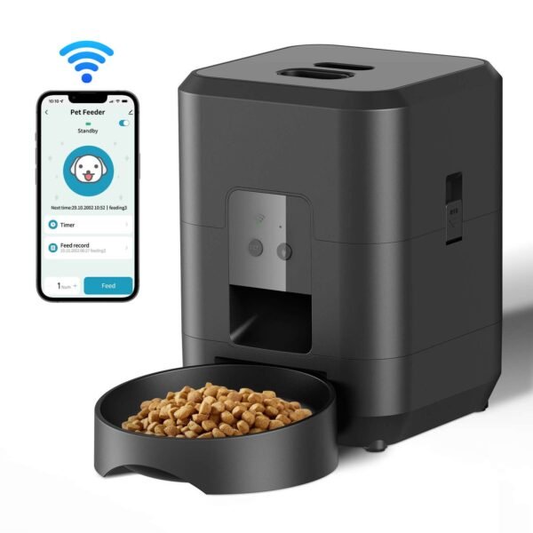Dispenser Automatico Cibo per Gatti, attivabile con App - immagine 2