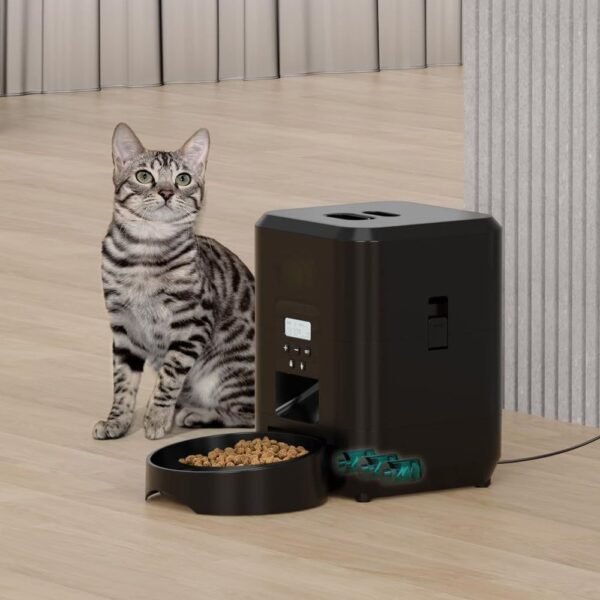 Dispenser Automatico Cibo per Gatti, attivabile con App - immagine 3