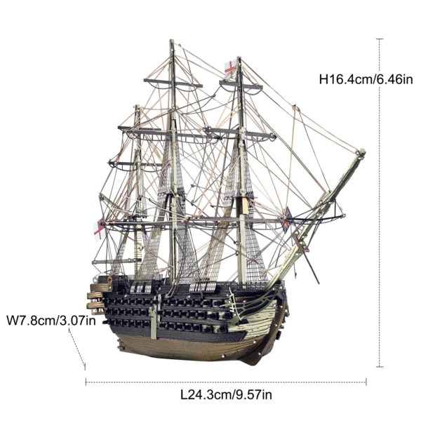 Veliero Puzzle 3D - immagine 2