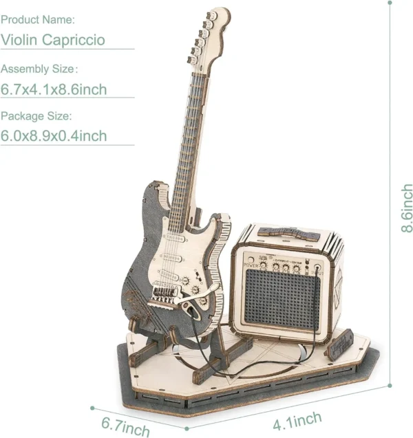 Chitarra Puzzle 3D - immagine 4