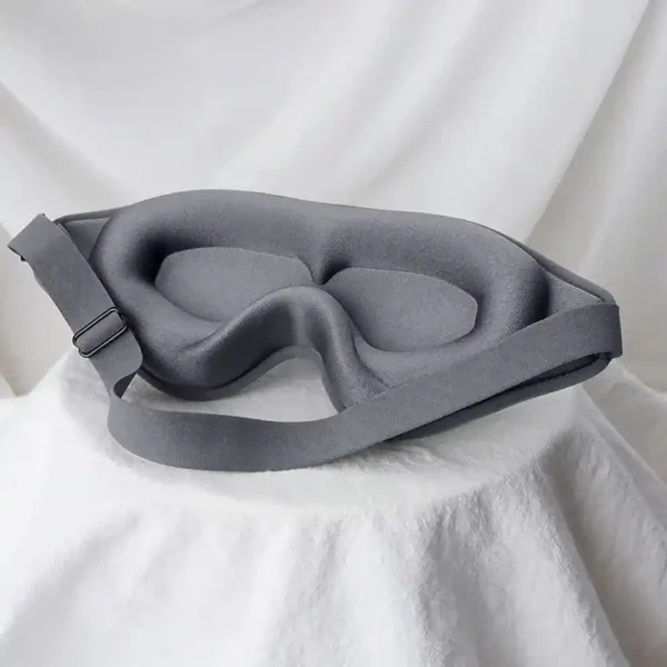 Maschera per Dormire 3D - 100% Total Black - immagine 4