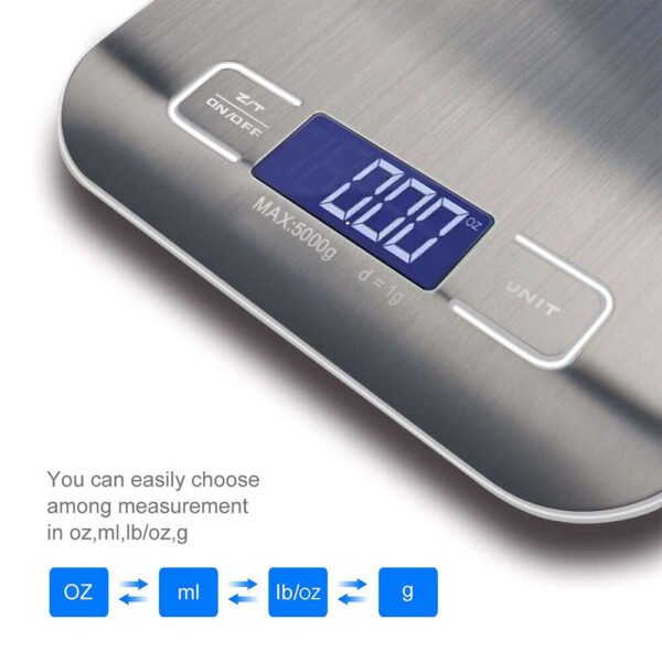Bilancia da Cucina Digitale ad Alta Precisione - immagine 2