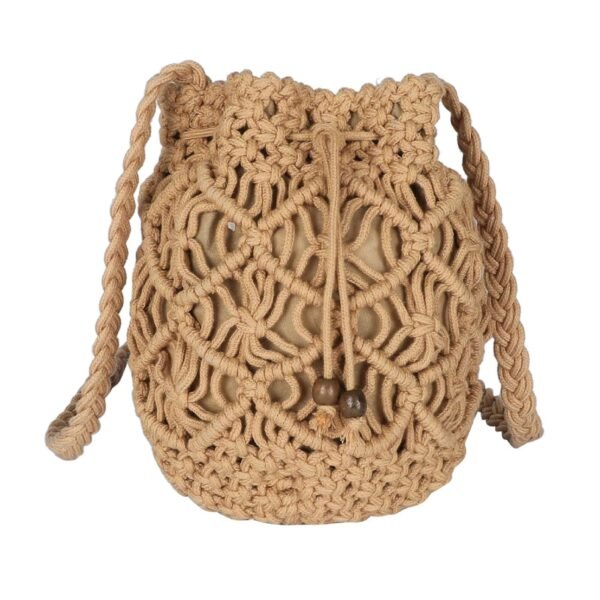 Borsa a Tracolla in Cotone fatta a Mano - immagine 3