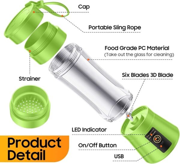 Frullatore Portatile PowerJuice - immagine 4
