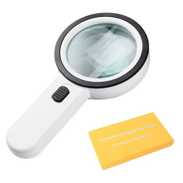 Lente d'Ingrandimento Illuminata con 12 LED - immagine 2