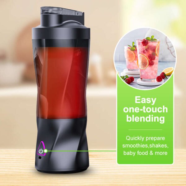 Frullatore Portatile Senza Fili - Smoothie Maker 700ml - immagine 3