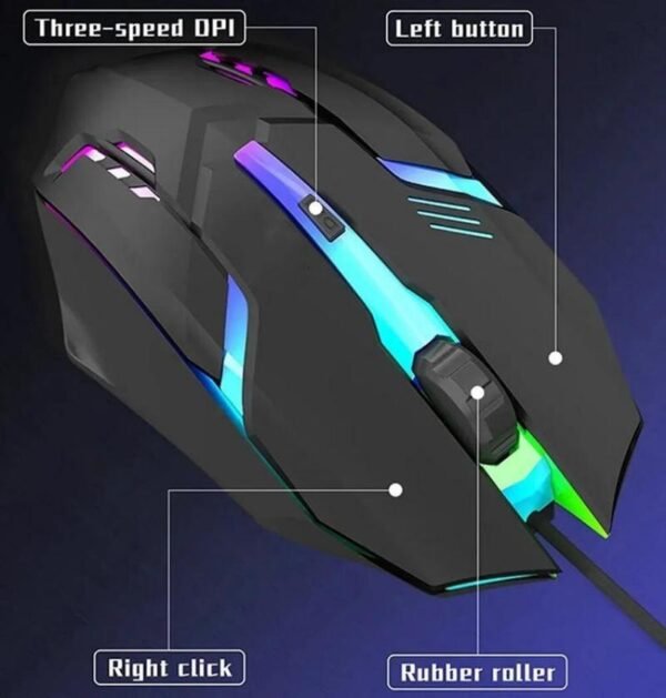 Mouse Leggero Ambidestro Gaming Pro - immagine 4