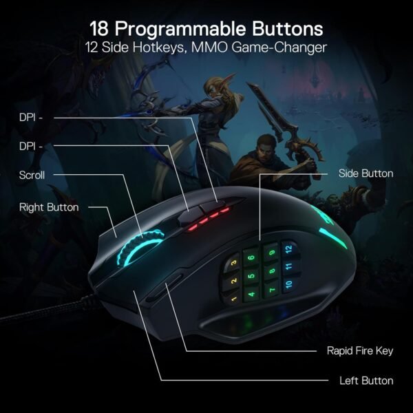 Mouse da Gaming HERO Pro - immagine 3