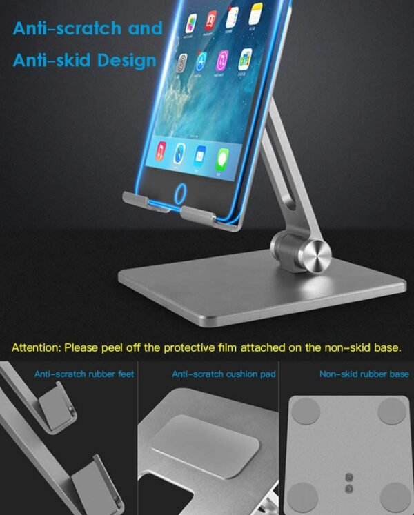 Supporto Tablet Regolabile Rotazione 360° - immagine 3