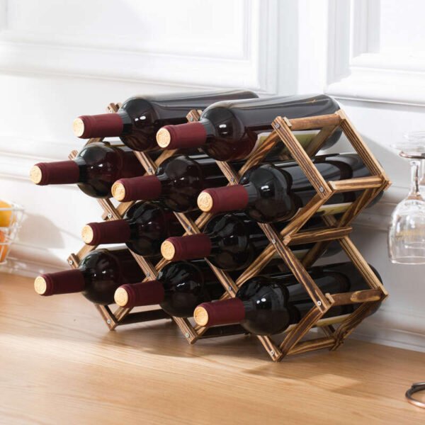 Portabottiglie Vino Ecologico in Bambù