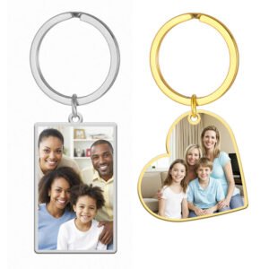 Portachiavi Personalizzato con Foto Ottimizzata