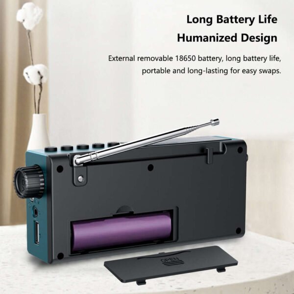 Radiosveglia Digitale con Bluetooth e Display LCD - immagine 2