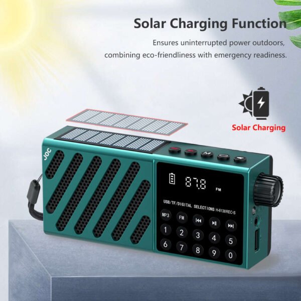 Radiosveglia Digitale con Bluetooth e Display LCD - immagine 3