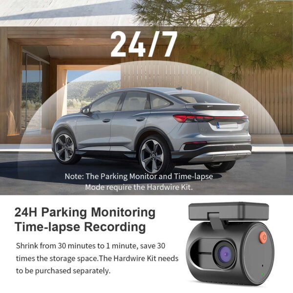 Telecamera per Auto con Super Visione Notturna e Wi-Fi - immagine 2