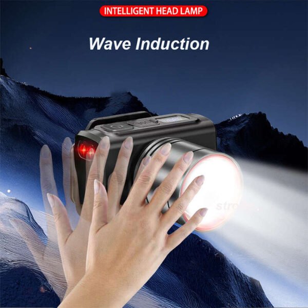 Torcia Frontale Luminosa a LED 100000 Lumen - immagine 4