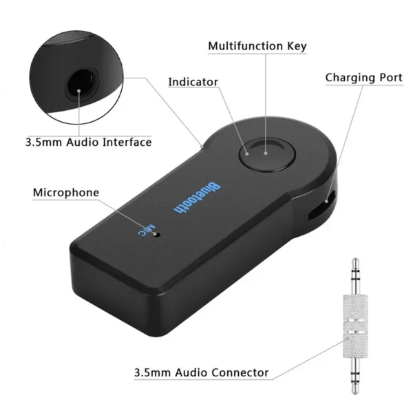 Trasmettitore Bluetooth 5.0 Universale per TV e Audio - immagine 2