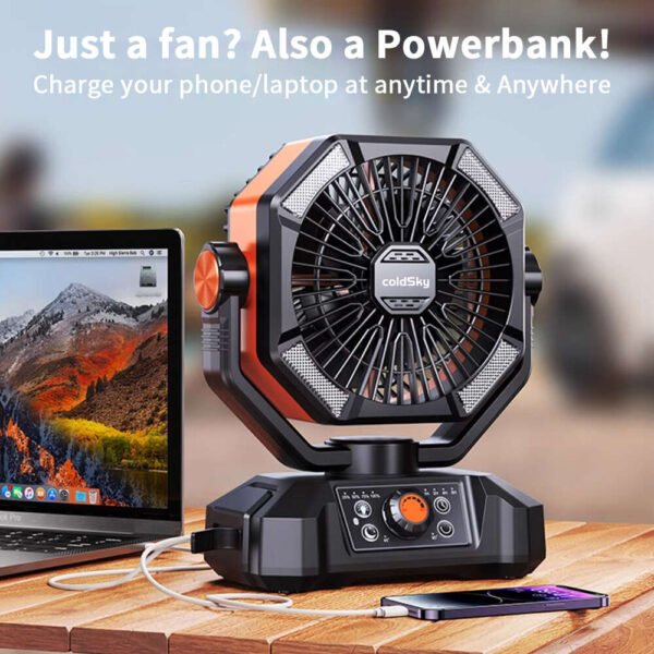 Ventilatore da Tavolo 4 in 1 con Telecomando - immagine 4