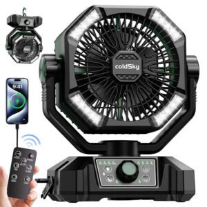 Ventilatore da Tavolo 4 in 1 con Telecomando