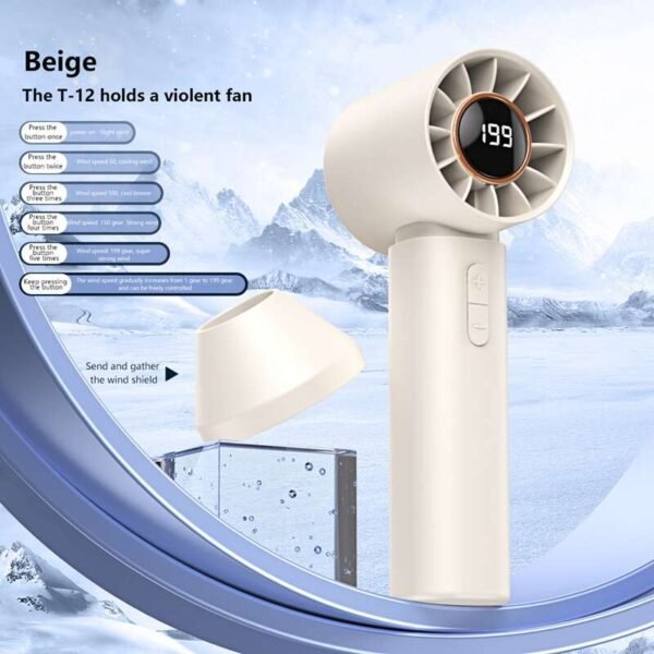 Ventilatore Portatile TEC Turbo 3 in 1 - immagine 3