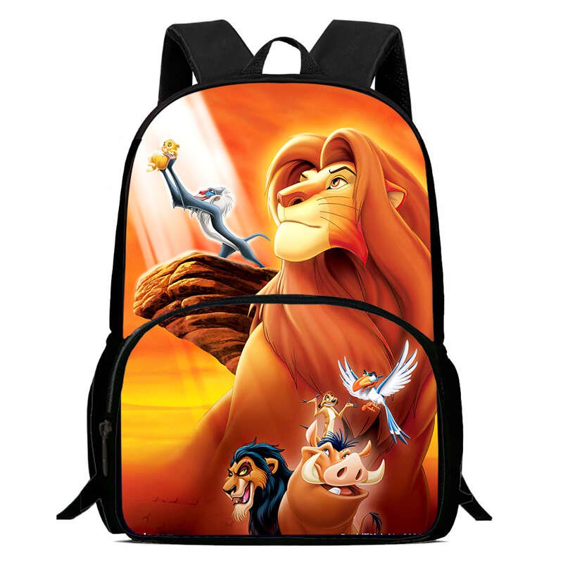 Zaino Scuola Re Leone - Avventure all'Asilo